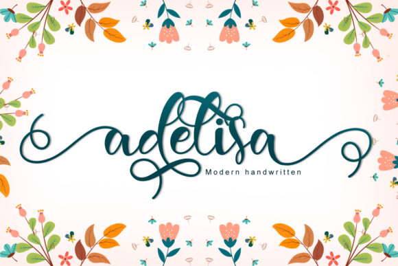 Adelisa: The Script Handwritten Font for Elegant Brand Identity