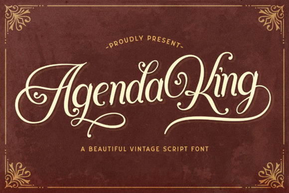 Agenda King Font Review for Elegant Branding