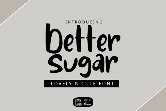 Better Sugar Handwritten Font for Brand Identity