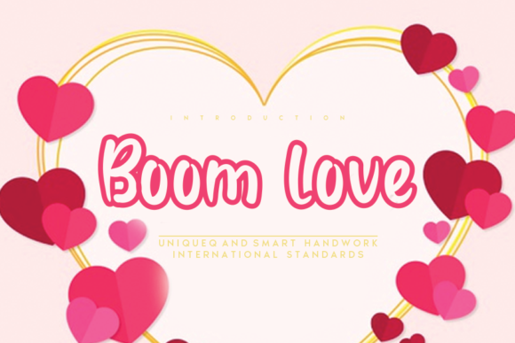 Boom Love: A Premium Script Handwritten Font for Elegant Branding