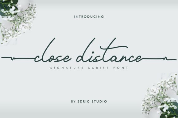 Close Distance Typeface Review for Social Campaigns