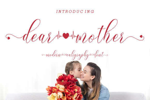 Dear Mother: Elegant Script Handwritten Fonts for Editorial Design