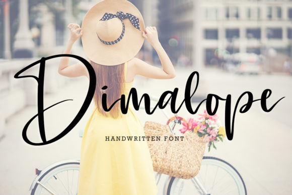 Dimalope Script Handwritten Font for Elegant Branding