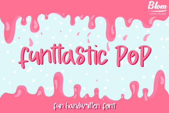 Funttastic Pop: The Ultimate Script Handwritten Font