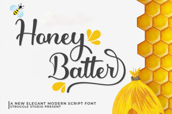 Honey Batter: The Flowing Handwritten Font for Editorial Design