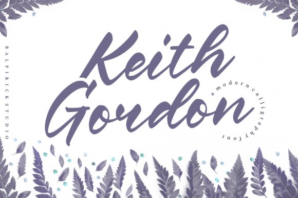 Keith Gordon Typeface Review for Elegant Web Design