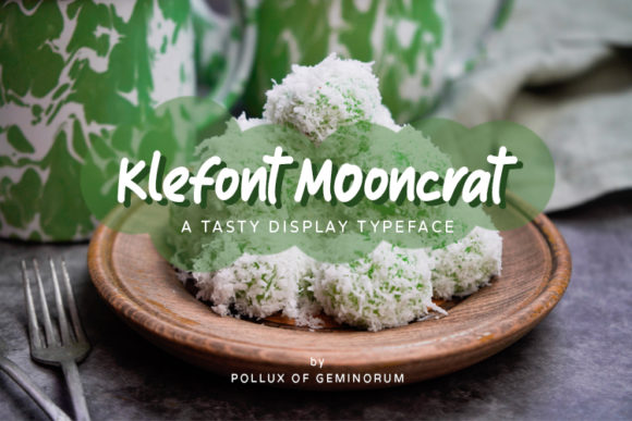Klefont Mooncrat: A Sweet Handwritten Font for Editorial Design