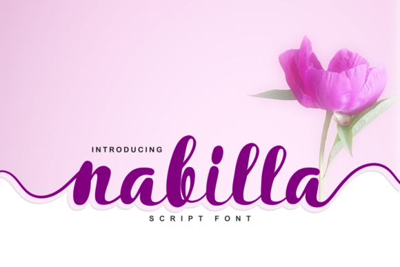 Nabilla: The Elegant Script Handwritten Font for Modern Branding