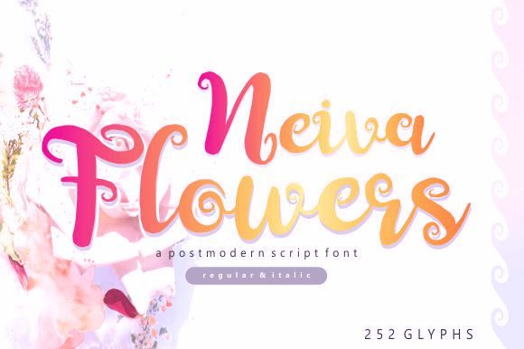 Neiva Flowers: A Delicate Script Handwritten Font for Elegant Branding