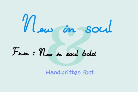 New in Soul: The Sweet Handwritten Font for Crafters and Sellers