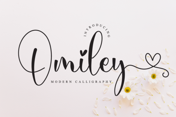 Omiley Handwritten Font Review for Campaign Design