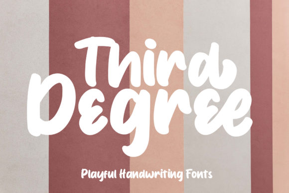 Third Degree Typeface Review: Elegant Script Fonts for Editorial Design